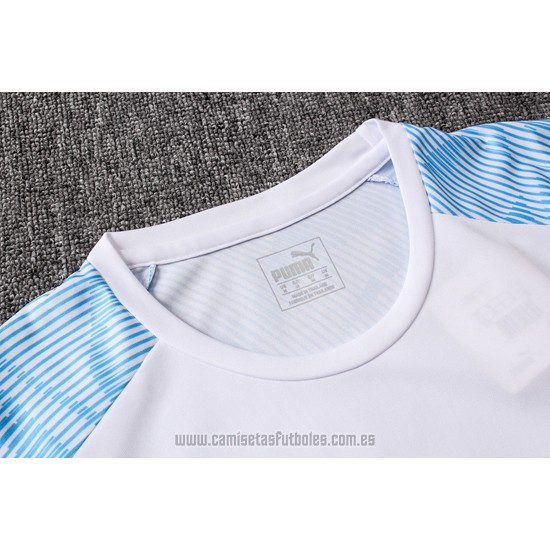 Chandal del Olympique Marsella Manga Corta 2019-2020 Blanco